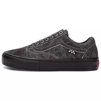 Кроссовки унисекс Vans Quasi x Skate Old Skool Asphalt Черные VN0A5FCB1O7 34.5