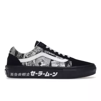 Кроссовки унисекс Vans Sailor Moon x Skate Old Skool Pretty Guardian черные VN0005W0BKA 35