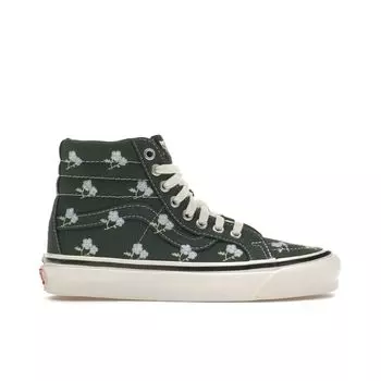 Кроссовки унисекс Vans Sandy Liang x Sk8-Hi 38 DX Floral Green Natural VN0A5KRIYRN 36