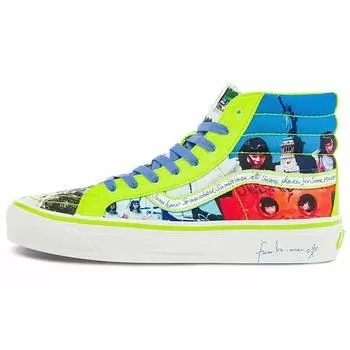 Кроссовки унисекс Vans Sarah Andelman x Sk8-Hi Fumiko Желтый безопасно-желтый VN0A4BVBBCD 39