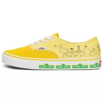 Кроссовки унисекс Vans Sesame Street x Authentic Sesame Street Family Желтые VN0009PVYLW 36.5