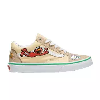 Кроссовки унисекс Vans Sesame Street x Old Skool Elmo Кремовый натуральный VN0007NT7VJ 37