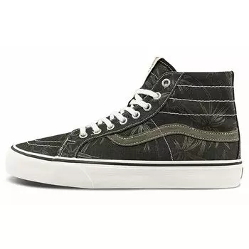 Кроссовки унисекс Vans Sk8-Hi 38 Decon SF Eco Theory — черные пальмовые Marshmallow VN0A4UWNB73 36