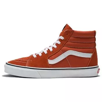 Кроссовки унисекс Vans Sk8-Hi Burnt Ocher Оранжевые VN0005U9GWP 37