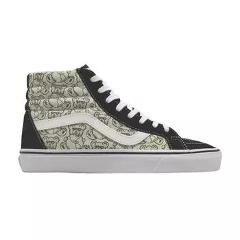 Кроссовки унисекс Vans Sk8-Hi Reissue Bears кремового цвета Turtledove Grape VN0A4BV8BCM 37