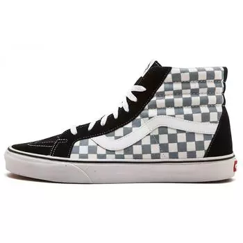 Кроссовки унисекс Vans Sk8-Hi Reissue Checkerboard Black Citadel VN0003CAIB7 37