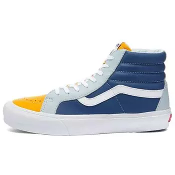 Кроссовки унисекс Vans Sk8-Hi Reissue EF LX Saffron True Navy Желтые VN0A5HUX4XX 41