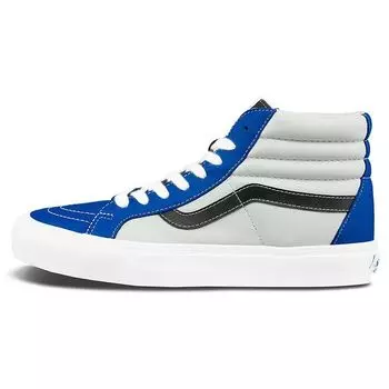 Кроссовки унисекс Vans Sk8-Hi Reissue VLT LX Nautical сине-белые VN0A4BVHA0H 40
