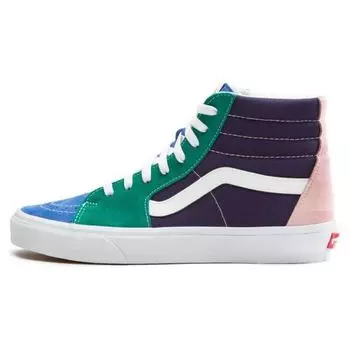 Кроссовки унисекс Vans Sk8-Hi Retro Court разноцветные, чисто-белые VN0A32QG9EJ 40
