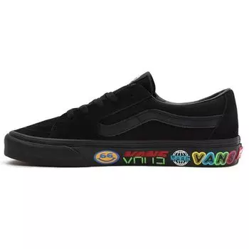 Кроссовки унисекс Vans Sk8-Low Disruptive черные VN0A4UUK4WB 35