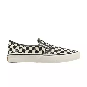 Кроссовки унисекс Vans Slip-On VR3 SF Checkerboard — черные Marshmallow, черные VN0A4BX81KP 39