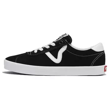 Кроссовки унисекс Vans Sport Low черно-белые VN000CQRBZW 35