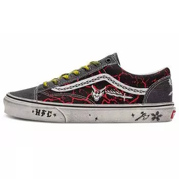 Кроссовки унисекс Vans Stranger Things x Style 36 Hellfire Club Черный Красный VN0A3DZ3Y09 36