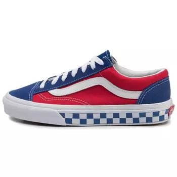 Кроссовки унисекс Vans Style 36 BMX Checkerboard Синие True-Blue Red VN0A3DZ3U8H 36