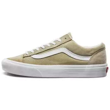 Кроссовки унисекс Vans Style 36 Khaki Коричневые Blanc-De-Blanc VN0A3DZ3VTG 43