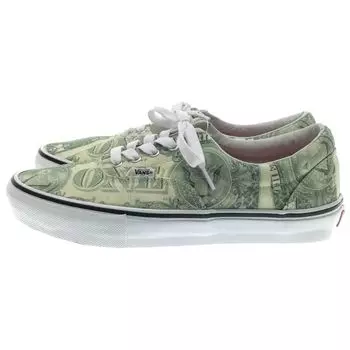 Кроссовки унисекс Vans Supreme x Skate Era Dollar Bill Зеленые VN0A5FC9GRN 43