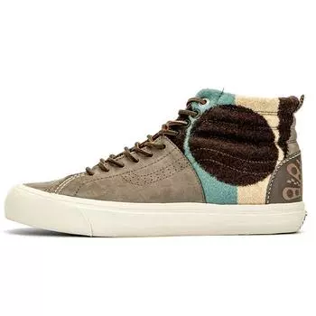 Кроссовки унисекс Vans Taka Hayashi x Sk8 Huarache LX сине-серые VN000XJIGU0 41