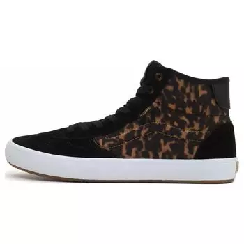 Кроссовки унисекс Vans The Lizzie Tortoise Shell черные темно-коричневые VN0A4BX1YI5 37