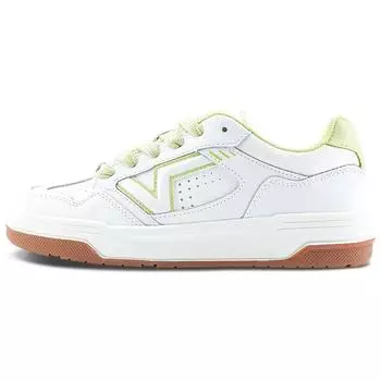 Кроссовки унисекс Vans Upland Vintage Leather - Lime белые VN000D1HLIM 37