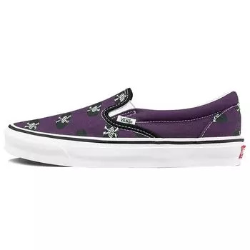 Кроссовки унисекс Vans Wacko Maria x OG Classic слипоны фиолетового цвета VN0A45JK596 42.5