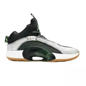 Кроссовки унисекс Zion Williamson x Air Jordan 35 PF Bayou Boys Белый Черный Гусеничный-Светло-Коричневый DA2377-100