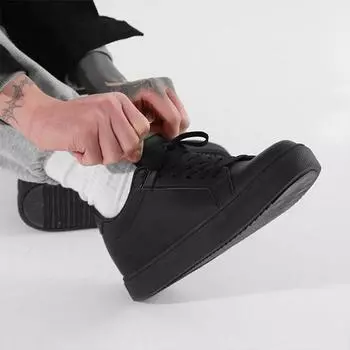 Кроссовки, увеличивающие рост на каблуке 7 см Likey black-HT4395-BK 240