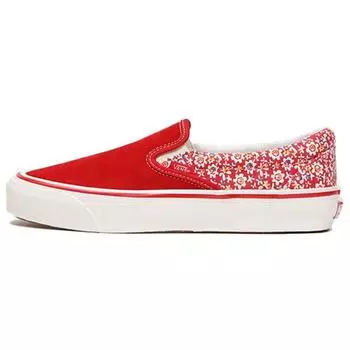 Кроссовки Vans OG Classic Slip-On LX Micro Daisy - Racing Red Unisex VN0A45JK4L2 41