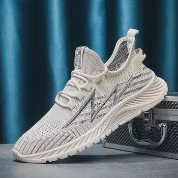 Кроссовки Wenzhou Summer Mesh Running Shoes — дышащие мужские повседневные кроссовки для ежедневных путешествий 43
