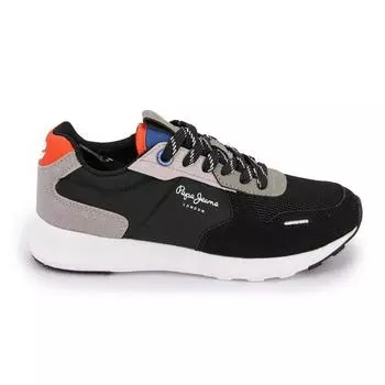 Кроссовки York Basic Boy Black Child PEPE JEANS 36 чёрный