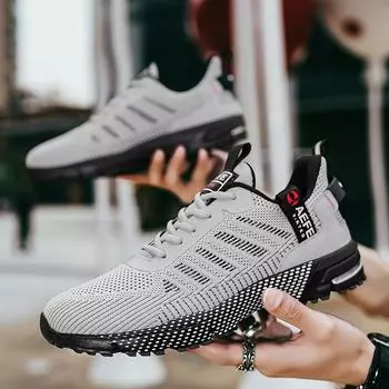 Кроссовки YRZL мужские кроссовки для бега дышащие спортивные на открытом воздухе легкие кроссовки для мужчин удобная спортивная тренировочная мужская обувь 40