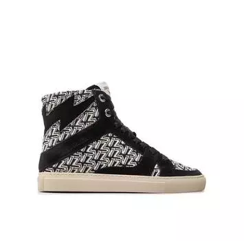 Кроссовки Zadig&Voltaire High Flash Mo SWSN00057 черный EU 40