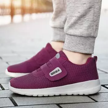 Кроссовки, женская обувь на плоской подошве, повседневная женская обувь, женская обувь на шнуровке, сетка, легкая дышащая женская обувь, Zapatillas De Deporte Para Mujer 35 красный