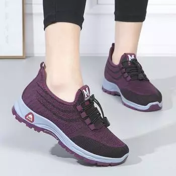 Кроссовки, женская вулканизированная обувь, новые летние кроссовки для спортзала, женская обувь, дышащая женская обувь на шнуровке 36 красный