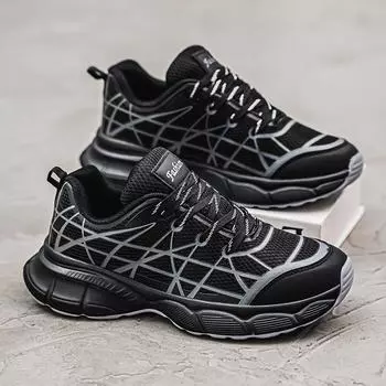 Кроссовки женские 2024 года, модные легкие белые спортивные туфли, женские дышащие кроссовки для ходьбы, женские кроссовки на плоской подошве, ткань, мягкая подошва 36 белый