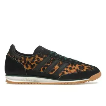 Кроссовки женские adidas SL72 OG Leopard Black Core-Black Off-White JI0187 38