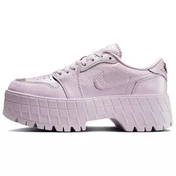 Кроссовки женские Air Jordan 1 Low Brooklyn Doll фиолетовые металлик-серебристые HF3184-500 38.5