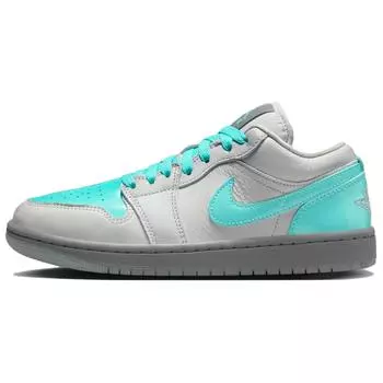 Кроссовки женские Air Jordan 1 Low SE Polaroid Teal Photon-Dust Aurora-Green HQ3599-025 42