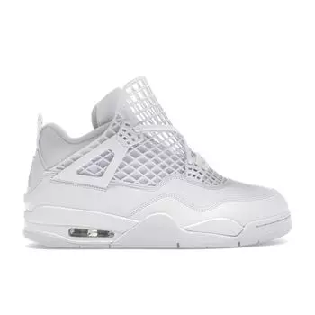 Кроссовки женские Air Jordan 4 Retro Net White Phantom Metallic-Gold FN7251-107 36