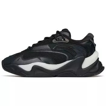 Кроссовки женские Anta Pulse Fabric Synthetic Leather Non-Slip Wear Resistance Breathable Dad Shoes Low-Top Black 122148833R-3 36