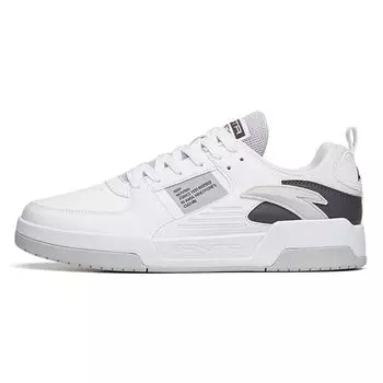 Кроссовки женские Anta Slip Resistant Durable Lightweight для скейтбординга серо-белые 912138005-2 40