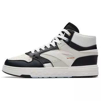 Кроссовки женские Anta Street Casual High-Top Skate Shoes Black Grey 122238065-4 36