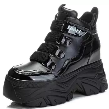 Кроссовки женские ботинки туфли для женщин 8 см британский стиль короткие ботинки осень и зима новый стиль студенты корейский хлопок обувь 34 золотой