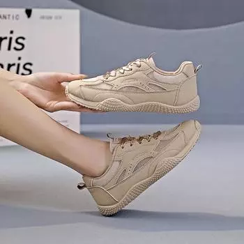 Кроссовки женские летние 2024 новые женские туфли универсальные туфли популярные женские тонкие дышащие кроссовки 103 35 жемчужина белый