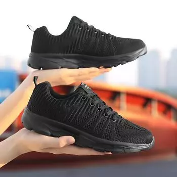 Кроссовки женские летние сетчатые повседневные прогулочные мягкие подошвы удобные теннисные кроссовки для бега на открытом воздухе на шнуровке дышащие повседневные туфли 35 белый