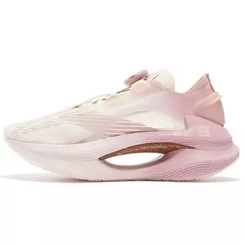 Кроссовки женские Li Ning Absolute Shadow Stable Non-Slip Breathable Low-Top Running Shoes Gray Pink ARRS002-9 37