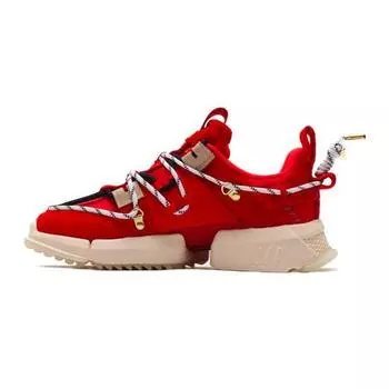 Кроссовки женские Li Ning Atmos X Pangu Titan 20SP-S с амортизирующим нескользящим верхом, красные AGLQ238-1 38