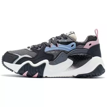 Кроссовки женские Li Ning Cat Paw Lite удобные водонепроницаемые низкие кроссовки Shadow-Gray AGCR230-1 35