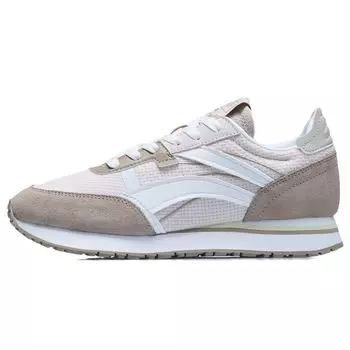 Кроссовки женские Li Ning Cheng Feng Lightweight Low-Toop Running Shoes коричневые серые AGCR196-8 39