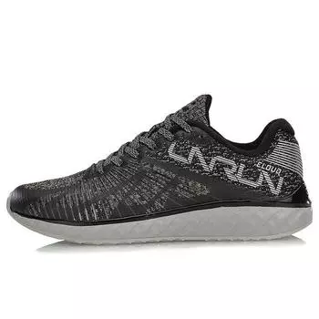 Кроссовки женские Li Ning Cloud 4 Flame Reflective, черные, серые ARHM068-2 35