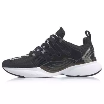 Кроссовки женские Li Ning Crazy Run X Sports Shock Absorbation Rebound Low Top, стандартные, черные ARHP054-4 35
